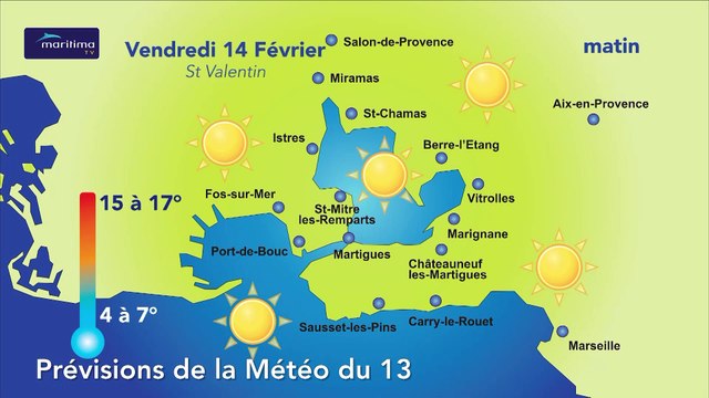 La météo de ce vendredi 14 février et les idées sorties !