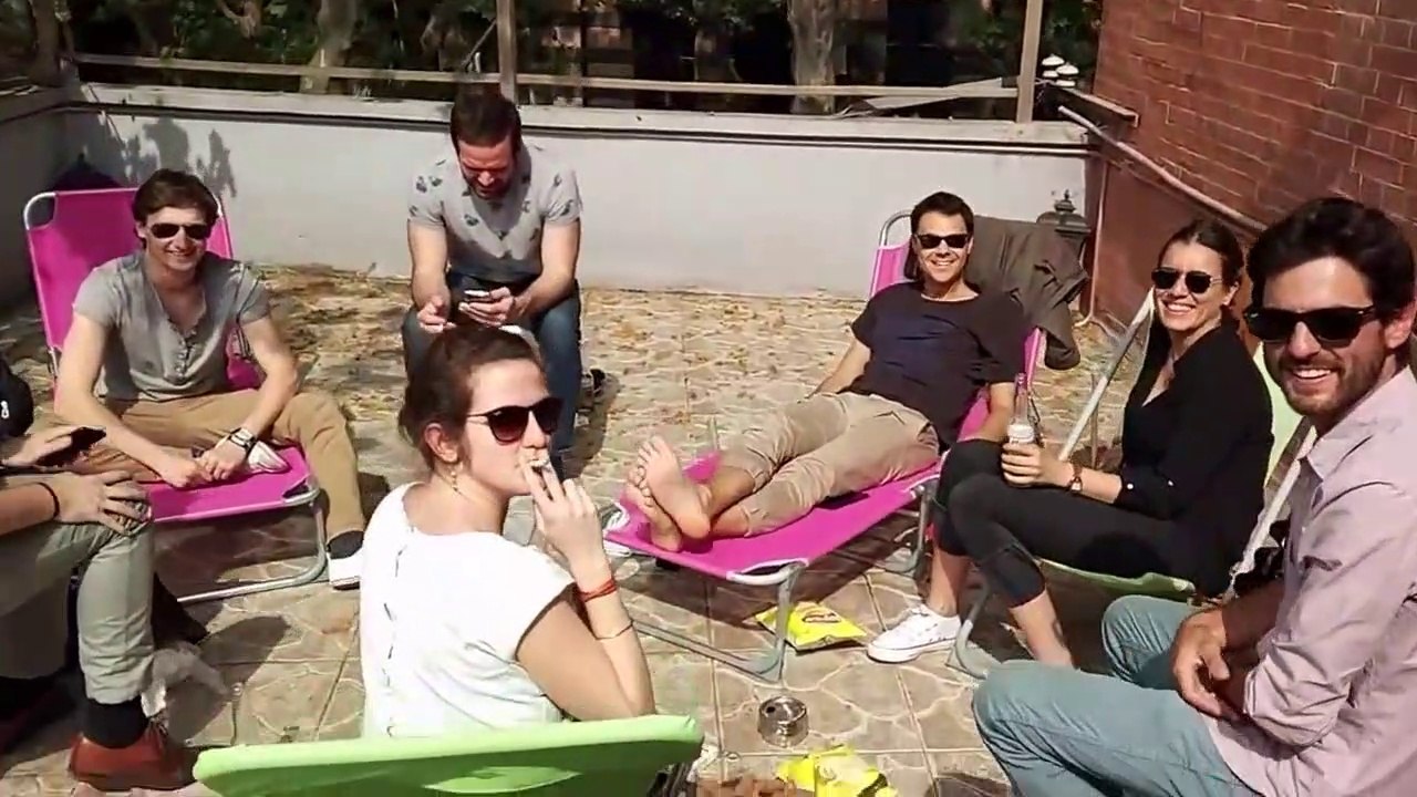 Shanghai Walks #7 - Madame Shanghai Terrace, 284 Xiang Yang Nan Road - Rooftop atmosphere (April 2016)