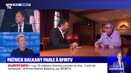 Story 4 : Patrick Balkany parle à BFMTV – 13/02