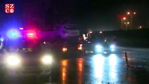 Başakşehir'de iki otomobil kafa kafaya çarpıştı! 8 yaralı
