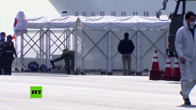 Aumenta a 174 los casos de coronavirus en el Crucero Diamond Princess que esta en cuarentena en Japón