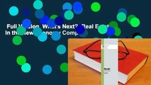Full Version  What's Next?: Real Estate in the New Economy Complete