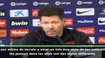 24e j. - Simeone : "Le match contre Valence est très important"