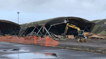 Déconstruction du foirail de l’Aumaillerie