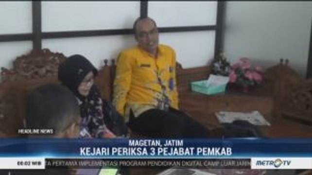 Dugaan Korupsi Proyek Fiktif, Kejari Periksa 3 Pejabat Pemkab Magetan