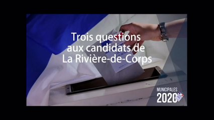 Municipales : débats entre les candidats de La Rivière-de-Corps
