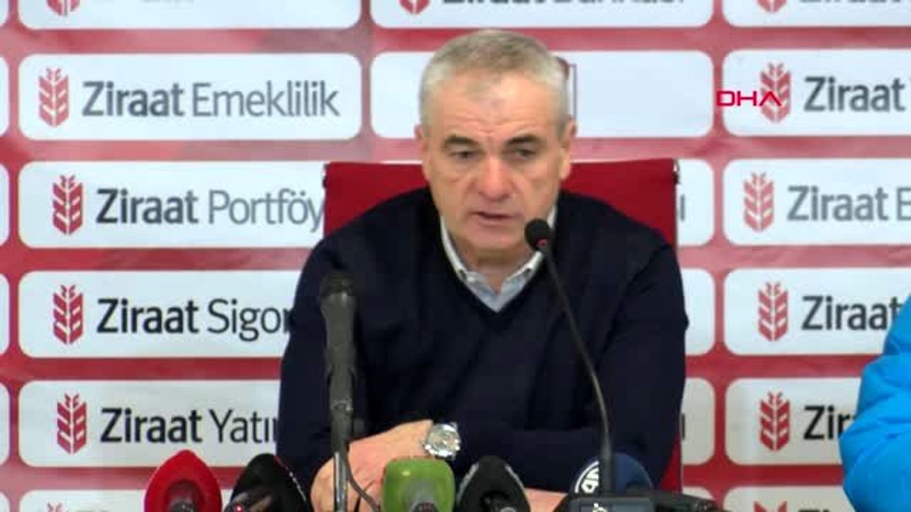 Spor demir grup sivasspor - fraport-tav antalyaspor maçının ardından