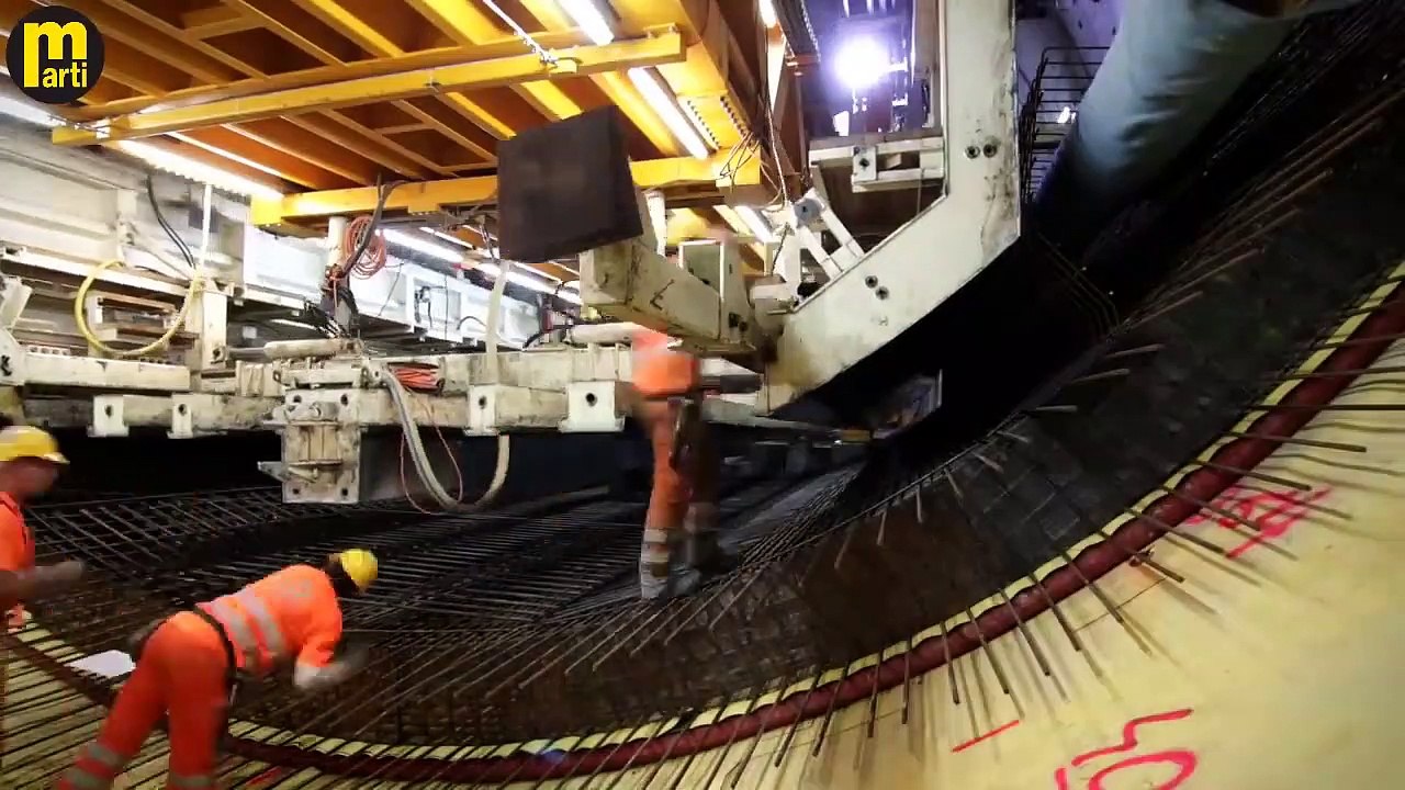 Megastructures Engenering -  Boring 3.2 kilometre long Belchen Tunnel in Switzerland