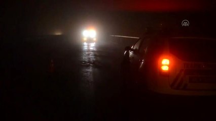 Zincirleme tarfik kazasında 4 araçta hasar oluştu