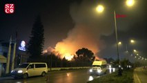 Adana pamuk fabrikasında yangın