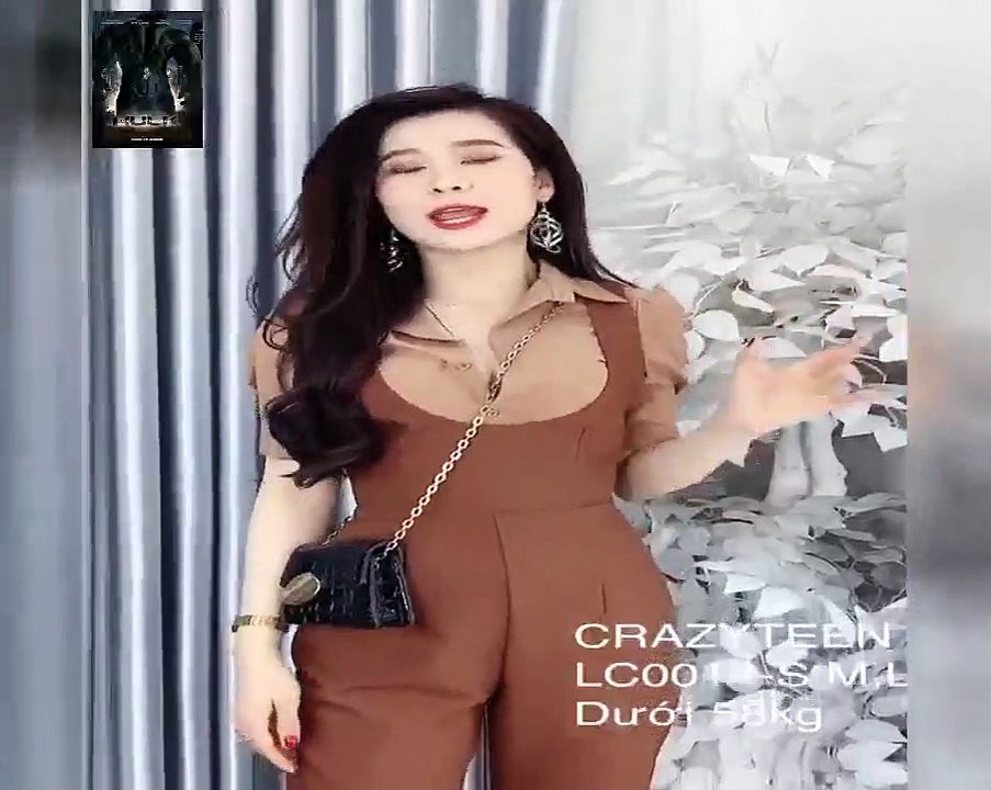 Set yếm xinh LC0014 - SALE_30 ✔️ Có 2 màu TRẮNG - NÂU. ✔️ Dưới 5...