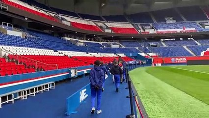 Stage de février 2020 Parc des Princes  tour de terrain