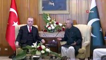 - Cumhurbaşkanı Erdoğan, Pakistan Cumhurbaşkanı Alvi ile görüştü