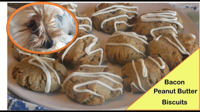 Awesome Bacon & Coconut Dog Biscuits