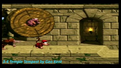 Donkey Kong Country 3-4 Temple Tempest