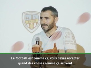 Barcelone - Valverde sur son licenciement : "Il faut que je l'accepte"
