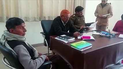जसवंतनगर कोतवाली में आयोजित थाना समाधान दिवस में केवल एक फरियादी पहुंचा
