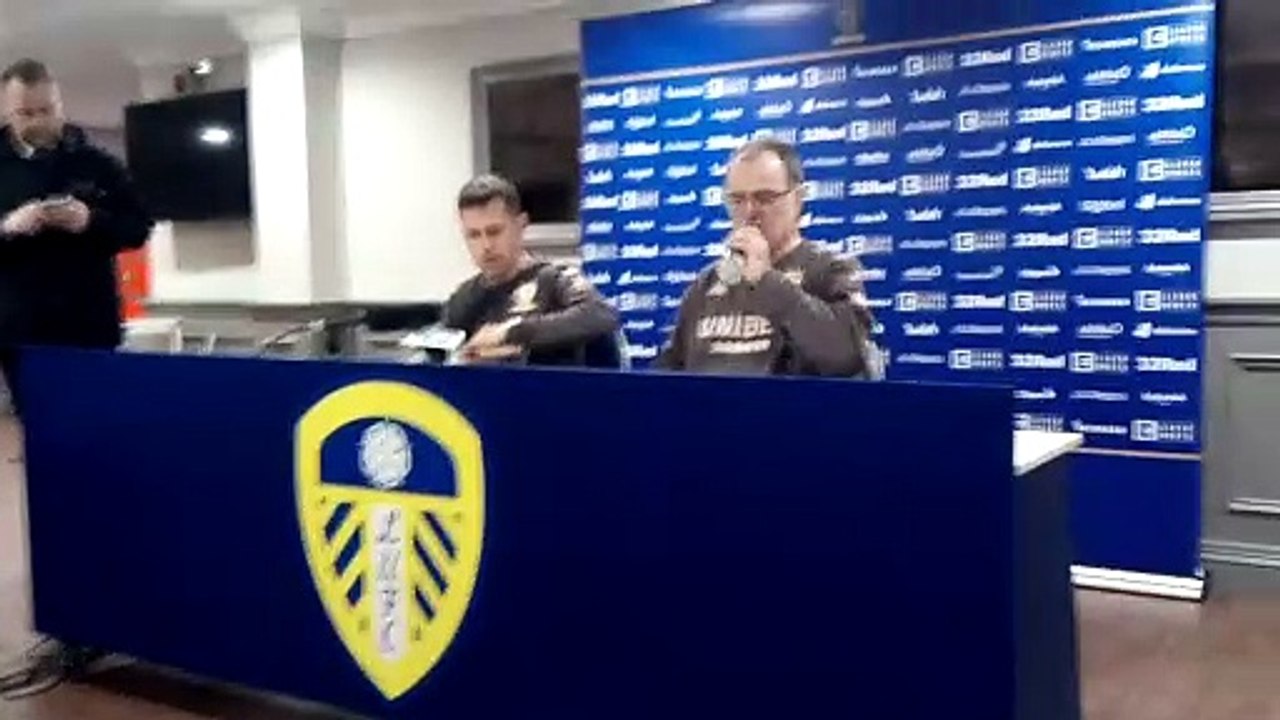 Marcelo Bielsa post-Bristol City