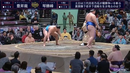 Hoshoryu vs Kotoshoho - Hatsu 2020, Juryo - Day 9
