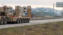 Sınır birliklerine askeri sevkiyat sürüyor - GAZİANTEP