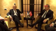 Bakan çavuşoğlu fransız mevkidaşı ile görüştü