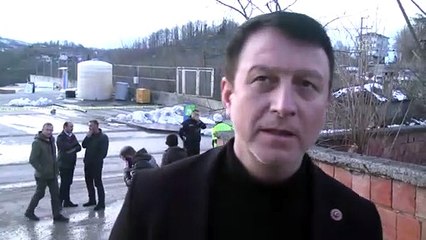 Akaryakıt istasyonunun duvarı çökmesi - Çamaş Belediye Başkan Yardımcısı İnan - ORDU