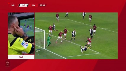 Cristiano Ronaldo Penalty Goal - Milan vs Juventus 1-1 13/02/2020