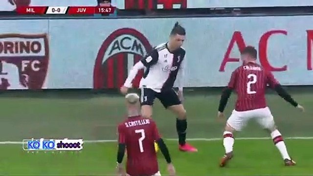 اهداف مباراة يوفنتوس وميلان اليوم (1- 1) في كاس ايطاليا .. مباراة مجنونة HD