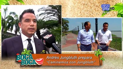 VIDEO | Andrés Jungbluth en un nuevo proyecto televisivo