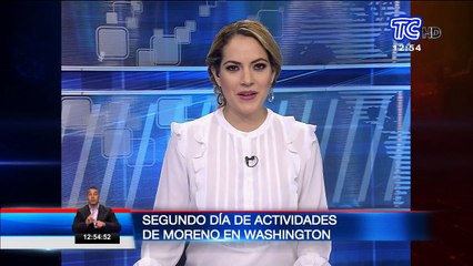 "Yo tengo que entregar un país mejor de lo que encontré": presidente Moreno en su visita a la Casa Blanca