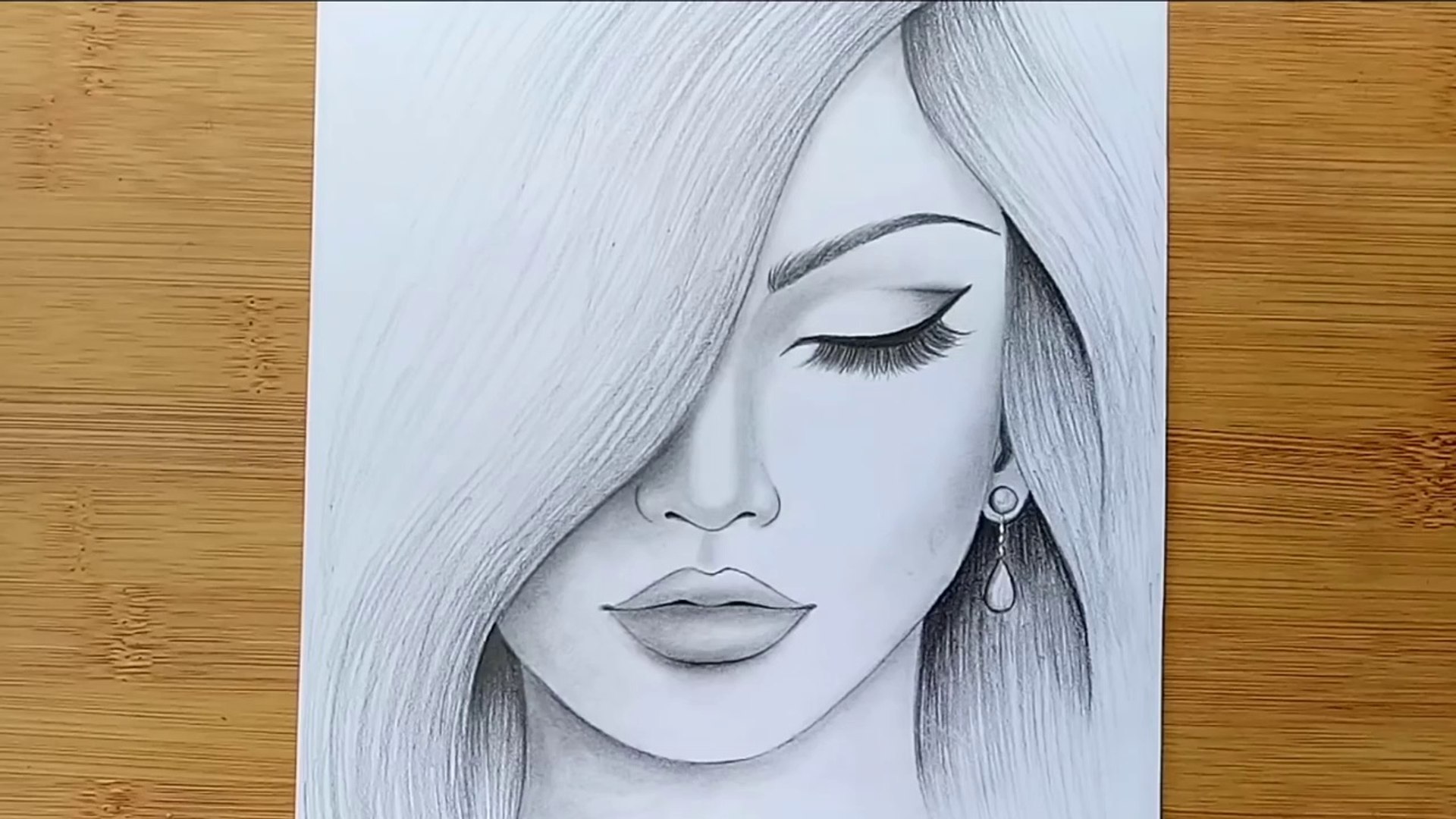 How to draw a Girl  Pencil drawings, Cool pencil drawings, Easy drawings