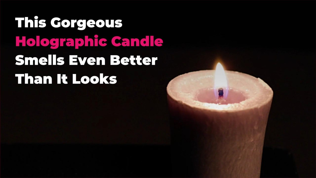 This Holographic Candle Smells Even Better Than It Looks