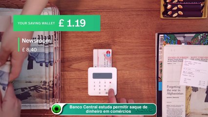 Banco Central estuda permitir saque de dinheiro em comércios