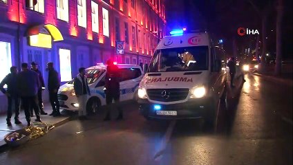 Uygulamadan kaçan araç Şişli’de meyve satan kamyonete çarptı: 3 yaralı