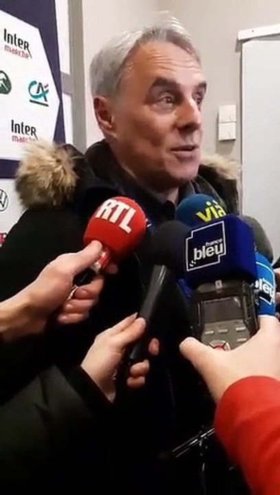 Une pointe de déceptionpour le président du SAS_EPINAL Yves Bailly