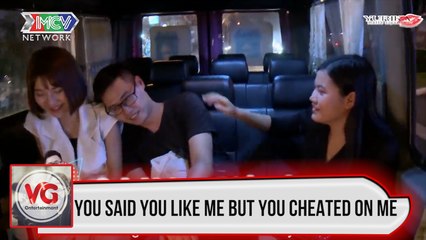 You said you like me but you cheated on me