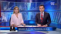 VIDEO | Informe sobre el segundo día de la gira presidencial de Lenín Moreno en Estados Unidos