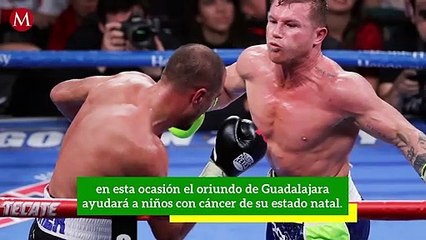 'Canelo' Álvarez regala tratamientos para niños con cáncer