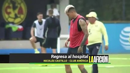 Nico Castillo regresa al hospital por sangrado en pierna operada