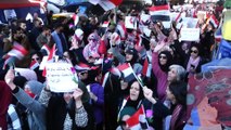 Irak'ta kadınlardan hükümet karşıtı gösteri - BAĞDAT
