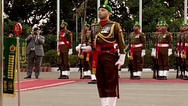 Cumhurbaşkanı Erdoğan, Pakistan Başbakanı İmran Han tarafından resmi törenle karşılandı - İSLAMABAD