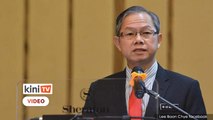 Sidang media Timbalan Menteri Kesihatan Lee Boon Chye di Hospital Sungai Buloh