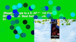 [Read] 5 Steps to a 5: AP World History 2018, Edition  Best Sellers Rank : #4