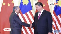 Dr M suara setiakawan Malaysia dengan China pada Presiden Xi