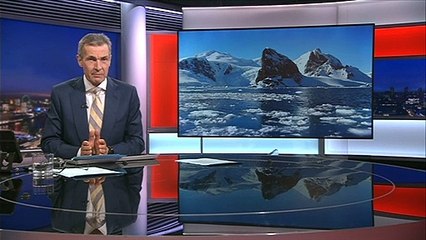 The Antarctic experiences a record temperature