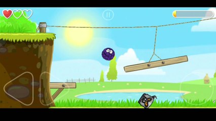 Red Ball 4- BlueBerry Ball in Green Hills