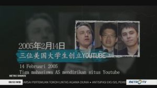 14 Februari dalam Sejarah: Tiga Mahasiswa AS Dirikan Situs Youtube