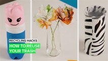 Recycling Hacks for the Planet: Items for around the house