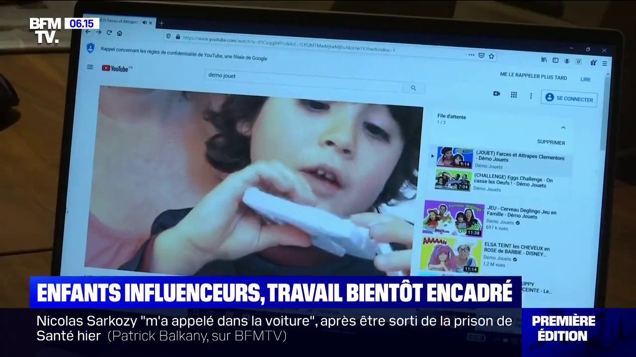 Le travail des enfants "influenceurs" bientôt encadré par la loi