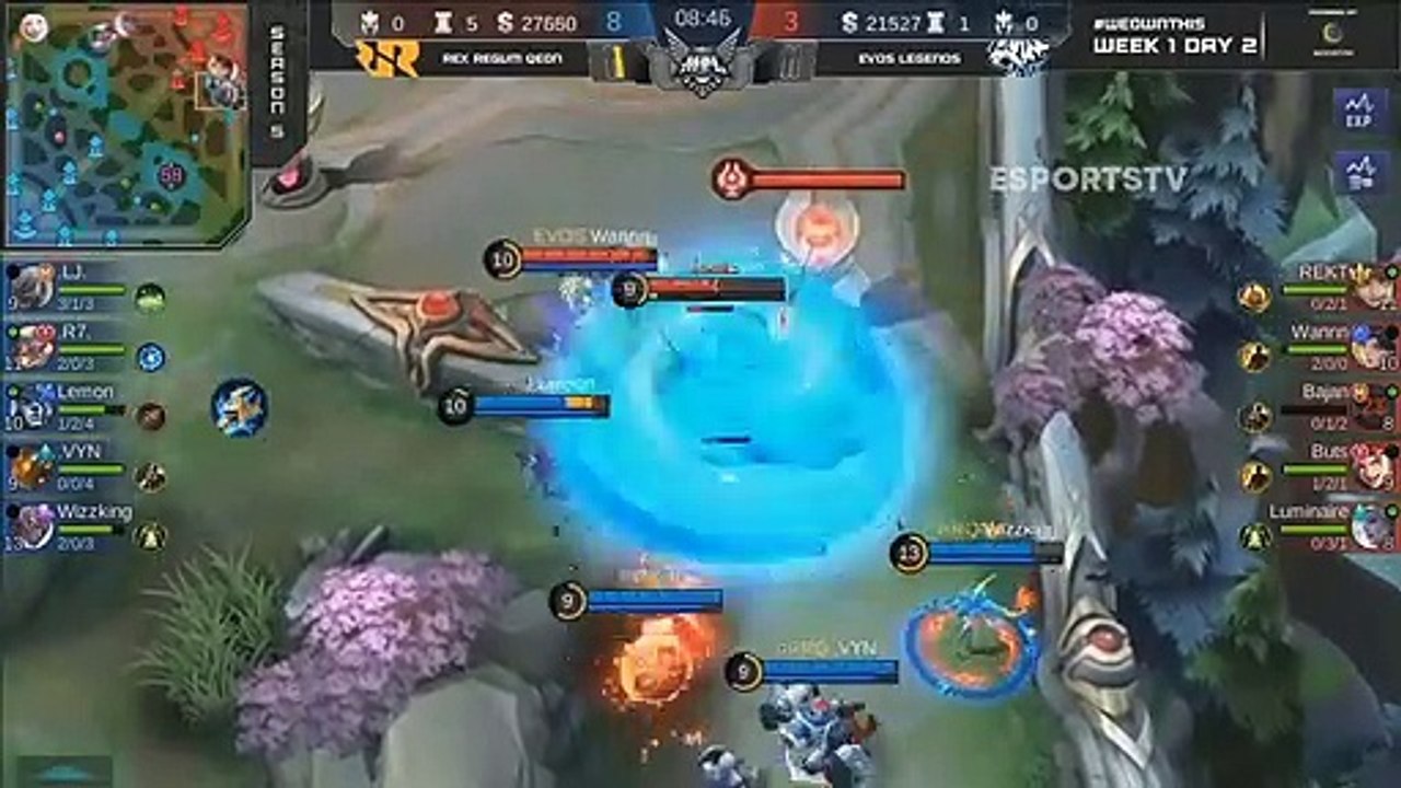 HIGHLIGHT MPL ID SEASON 5 EVOS LEGEND VS RRQ HOSHI GAME 2